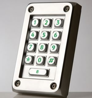 Access control keypad